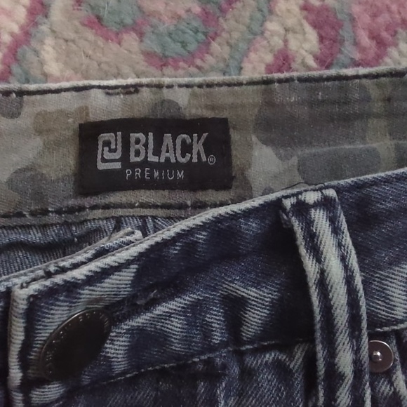 Distressed Denim Acidwashed Jeans Men size 32/32 Slim - Picture 2 of 4